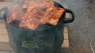 Cabelas Smoker Barbecue Baby Back Ribs [upl. by Agneta]