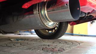 Evo 6 HKS Hi Power Exhaust Sound [upl. by Hewitt]