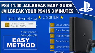 PS4 1100 Jailbreak Easy Guide  Jailbreak in 3 Minutes [upl. by Norris]