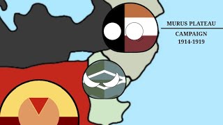 MURUS PLATEAU CAMPAIGN Countryballs animation [upl. by Lawton923]