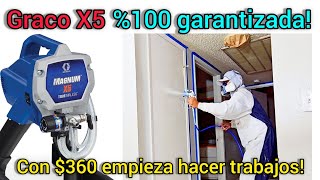 Como usar Graco X5 airless video para principiantes [upl. by Francie883]