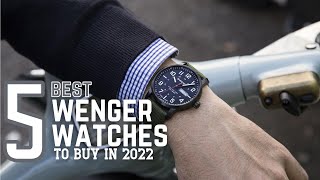 5 Best Wenger Watches to Buy in 2022 [upl. by Ellerd]