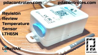 Review LHT65N lorawan Temperature and Relative Humidity Sensor Dragino  PDAControl [upl. by Snodgrass398]