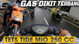 PERTAMA KALI TEST RIDE MIO 250 CC ‼️ GAS DIKIT TERBANG [upl. by Teagan]