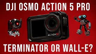 DJI Osmo Action 5 Pro Terminator in WallEs body [upl. by Tolkan]