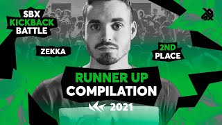 Zekka  Runner Up Compilation  SBX KICKBACK BATTLE 2021 [upl. by Dnarb]