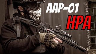 Airsoft HPA AAP01 RIPS the field  at Battle Stations Snetterton [upl. by Zahc]