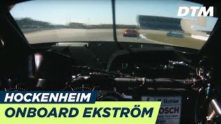 DTM Hockenheim 2018  Mattias Ekström Audi RS5 DTM  RELIVE Onboard Race 2 [upl. by Adnohsor]