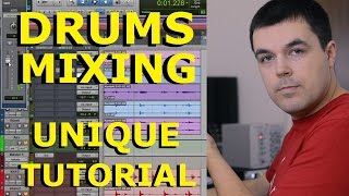 Drums Mixing Tutorial  Parallel Compression from Pro Mixers Unique Mixing Course [upl. by Garrik]