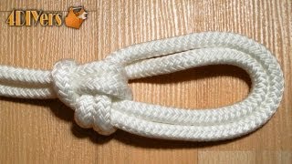 DIY Tying A Bowline On A Bight [upl. by Ellekcir]