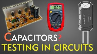 How to check\Test Capacitors in a circuit [upl. by Kort334]