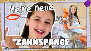 AVAS FESTE ZAHNSPANGE 🌸 SCHMERZEN ROUTINE ESSEN ZAHNARZT ZÄHNE ZIEHEN 💜 Alles Ava [upl. by Metah]