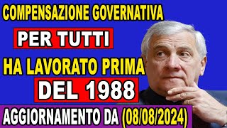 🚨 RISARCIMENTO PER CHI HA LAVORATO O AVUTO PARENTI CHE HANNO LAVORATO PRIMA DEL 1988 [upl. by Susette854]