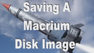 Tutorial On How To Create And Save A Disk Image Clone Using Macrium Reflect Rescue Boot Disk [upl. by Driskill]