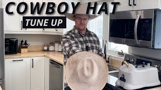 Cowboy Hat Tune Up at Home [upl. by Gaspar]