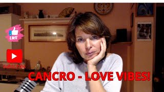 CANCRO  LOVE VIBES  DUE MONDI DIVERSI MA COMPLEMENTARI [upl. by Ennovad]