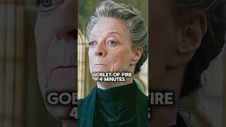 Minerva Mcgonagalls screentime in Harry Potter  minervamcgonagall harrypotter [upl. by Cerellia672]