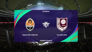 Shakhtar Donetsk vs FK Sarajevo 29062024 Club Friendlies PES 2021 [upl. by Acinorrev]