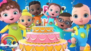 Happy Birthday  Nursery Rhymes amp Kids Songs  Abc Little Learning Corner [upl. by Yeldahc735]