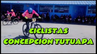 Ciclistas de Concepción Tutuapa ruedas de acero Show En Tuizactzoc [upl. by Tija]