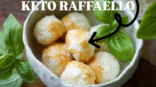 NAJLEPSZY KETO DESER 🍨 RAFFAELLO [upl. by Yelich]