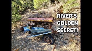 Gold Mine Hidden Along A River Has Numerous Surprises [upl. by Kitrak136]