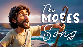 The Moses Song  Bible Animation  Lyrical Video [upl. by Ricki]