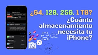 ¿Cuánto almacenamiento necesito para mi iPhone en 2023  Guía definitiva  ABTECH [upl. by Tahmosh830]