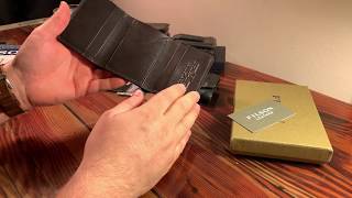 Worlds Best Wallet Filson TriFold Veg Tan Bridle Leather Wallet Review 2020 [upl. by Autrey833]