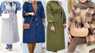 ملابس شتاء 2025 للمحجبات ولغير محجبات  Vêtements pour femmes voilées ✨ Monteau pour femmes ✨ best [upl. by Yamauchi25]