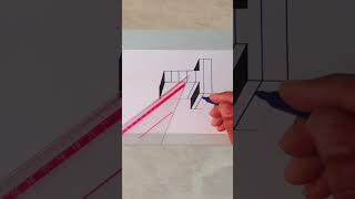 Whats the Best Way to Draw 3D on Paper for Beginners  3d drawing T letter [upl. by Navoj]