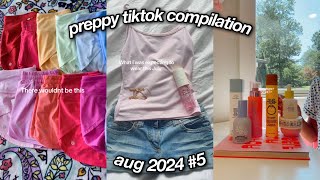 PREPPY TIKTOK COMPILATION 24 34 [upl. by Norrie308]