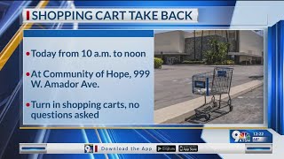 Las Cruces PD to hold shopping cart collections before ordinance begins [upl. by Anawot52]