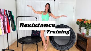 30min Resistance Training Rebounder Workout Safe for Joints and All Ages [upl. by Orlantha895]