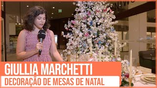 DECORAÇÃO DE MESAS DE NATAL [upl. by Aicenev]