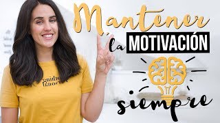 10 Consejos para mantenerse motivado siempre [upl. by Noinatrad]