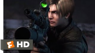 Resident Evil Degeneration 2008  Grenade Launcher Kill Scene 710  Movieclips [upl. by Yank]