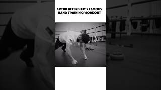 Artur Beterbievs Famous Hand Training Workout 👀👀 [upl. by Oicnecserc433]