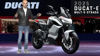 2025 NEW DUCATI MULTISTRADA ELECTRIC REVEALED [upl. by Llehctim959]