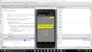 How to use a swipeonFling event to change screens in Android [upl. by Daenis782]