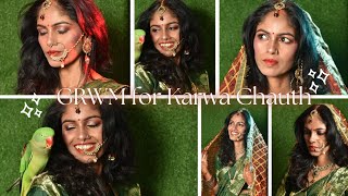 GRWM for Karwa Chauth naturesbeautyworld [upl. by Cornelia]