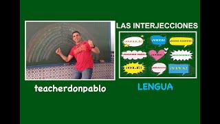 LENGUA  Qué son LAS INTERJECCIONES y sus TIPOS [upl. by Ynnek548]