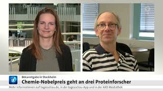 ChemieNobelpreis für drei Proteinforscher [upl. by Naic]