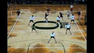 Oregon volleyball vs UW Game 3avi [upl. by Arihday]