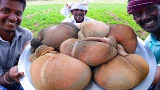 Goat Intestine Gravy  Cooking Goat Boti with Goat Lungs  Clean Goat Intestine  Village Food [upl. by Prior]