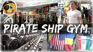 THIS GYM LOOKS LIKE A PIRATE SHIP  Foundry Gym [upl. by Dehsar]