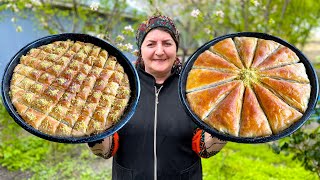 Turkish Baklava How To Make Best Dessert with Grandmas Secret Recipe [upl. by Anayi]