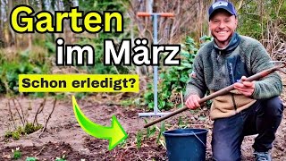 9 wichtige Gartenarbeiten im März 🌱  geheimer Pflanztrick [upl. by Bornstein]