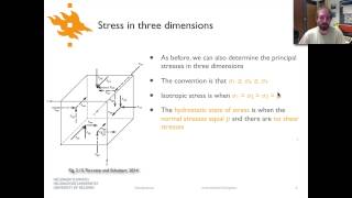 Geodynamics  Lecture 34 Stresses in 3D [upl. by Verneuil754]