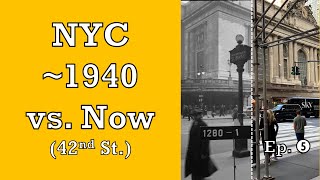 “Then vs Now” Photos of Old NYC Episode 5 [upl. by Retep495]